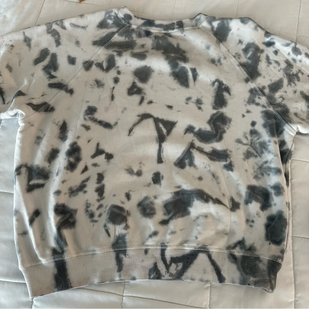 Spiritual Gangster Black and Gray Tie-Dye Sweatshirt - Picture 2 of 11